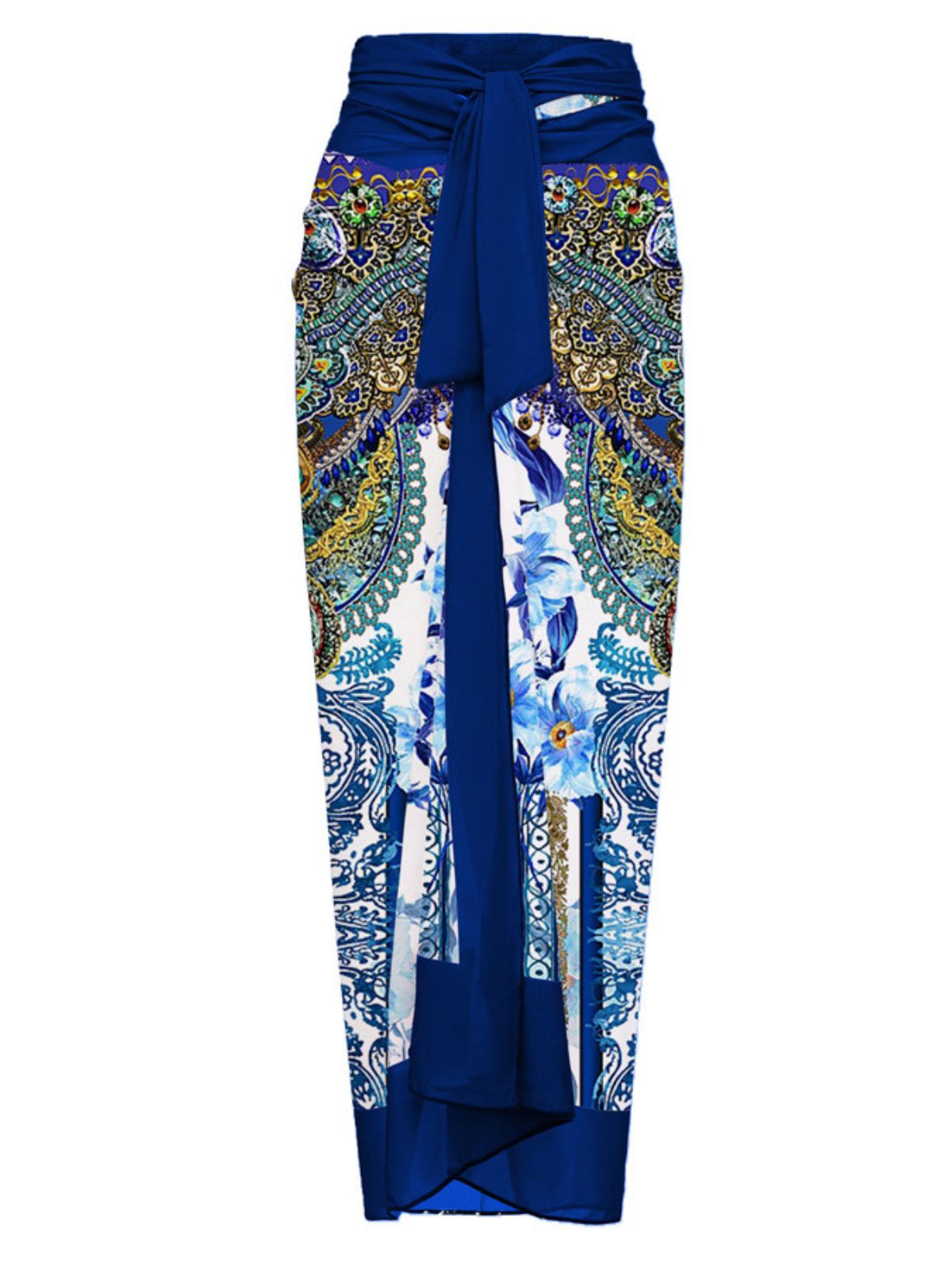 Aether Flower Toucan Printed Swimwear Two Piece Set