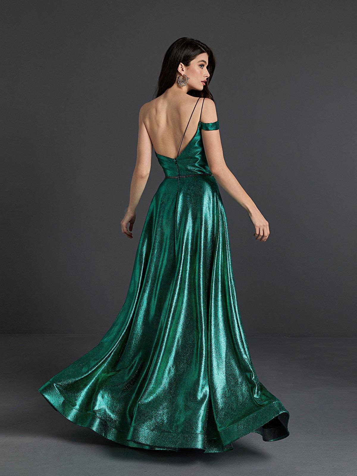 Dulcinea One Shoulder Satin Maxi Dress - Mew Mews Fashion