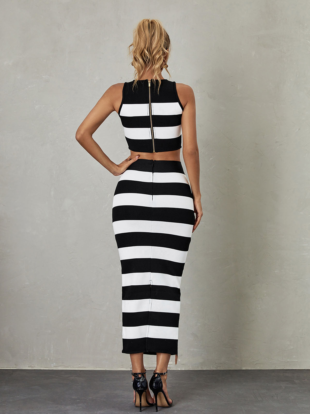 Addams Stripe Bandage Set
