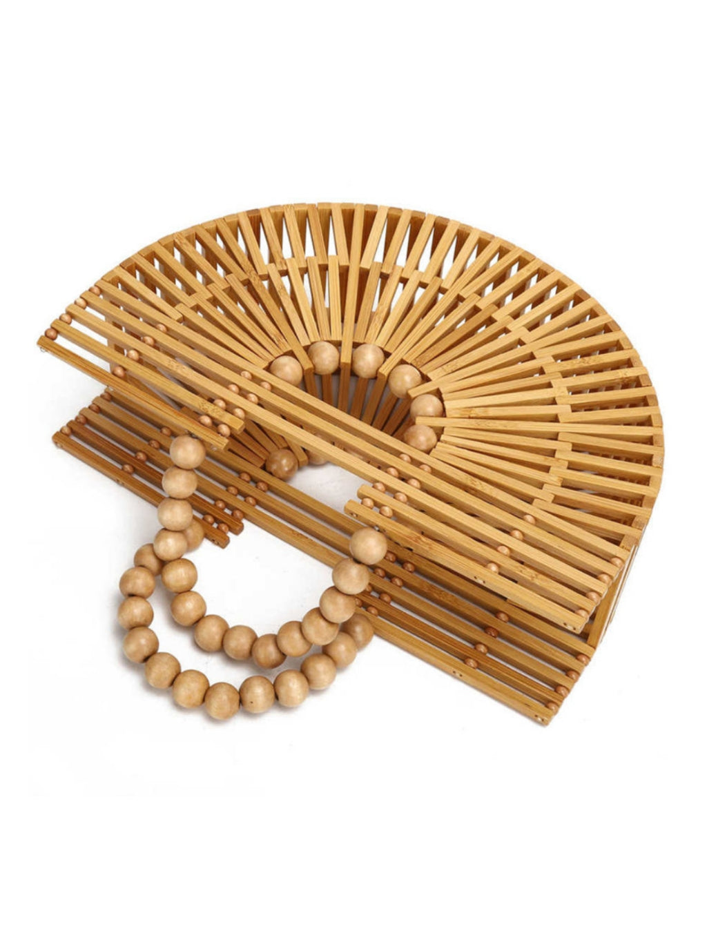 Jairo Wooden Hollow Beach Bag