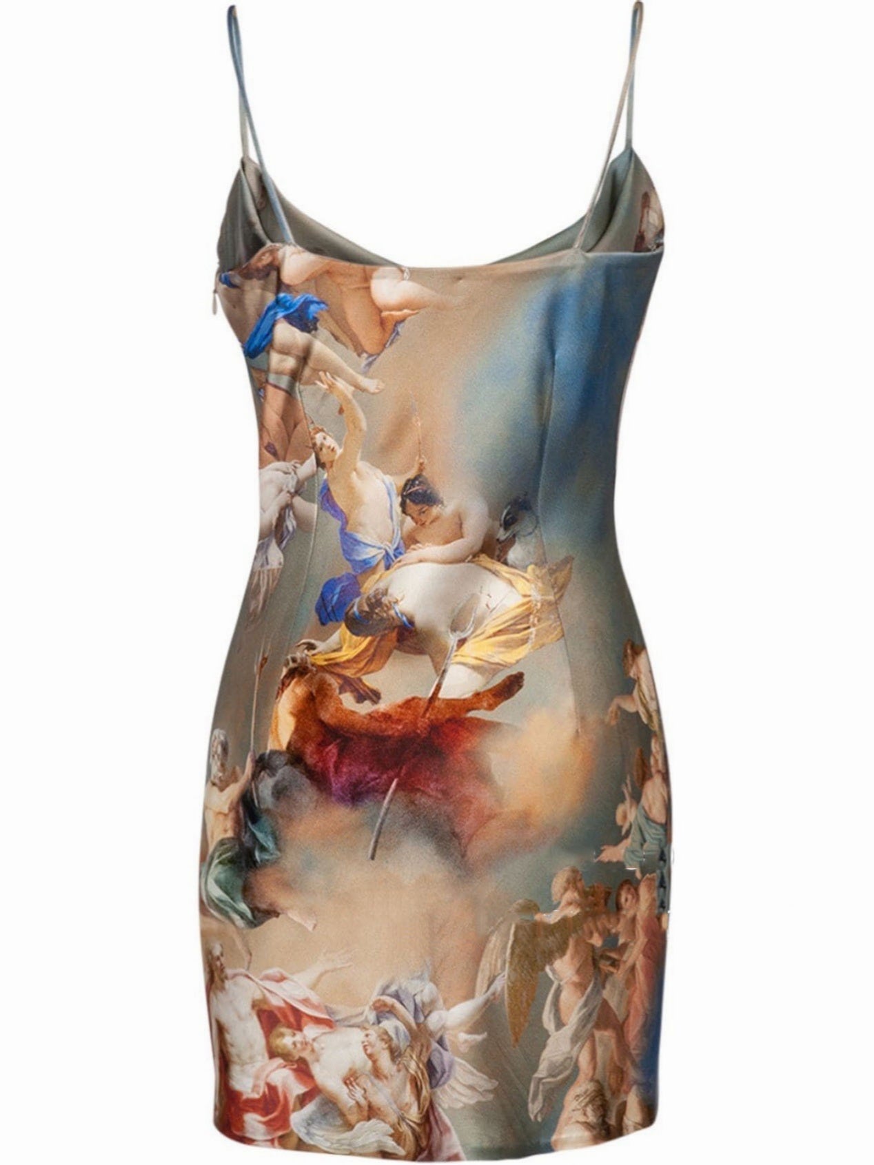 Maisie Spaghetti Printed Mini Dress