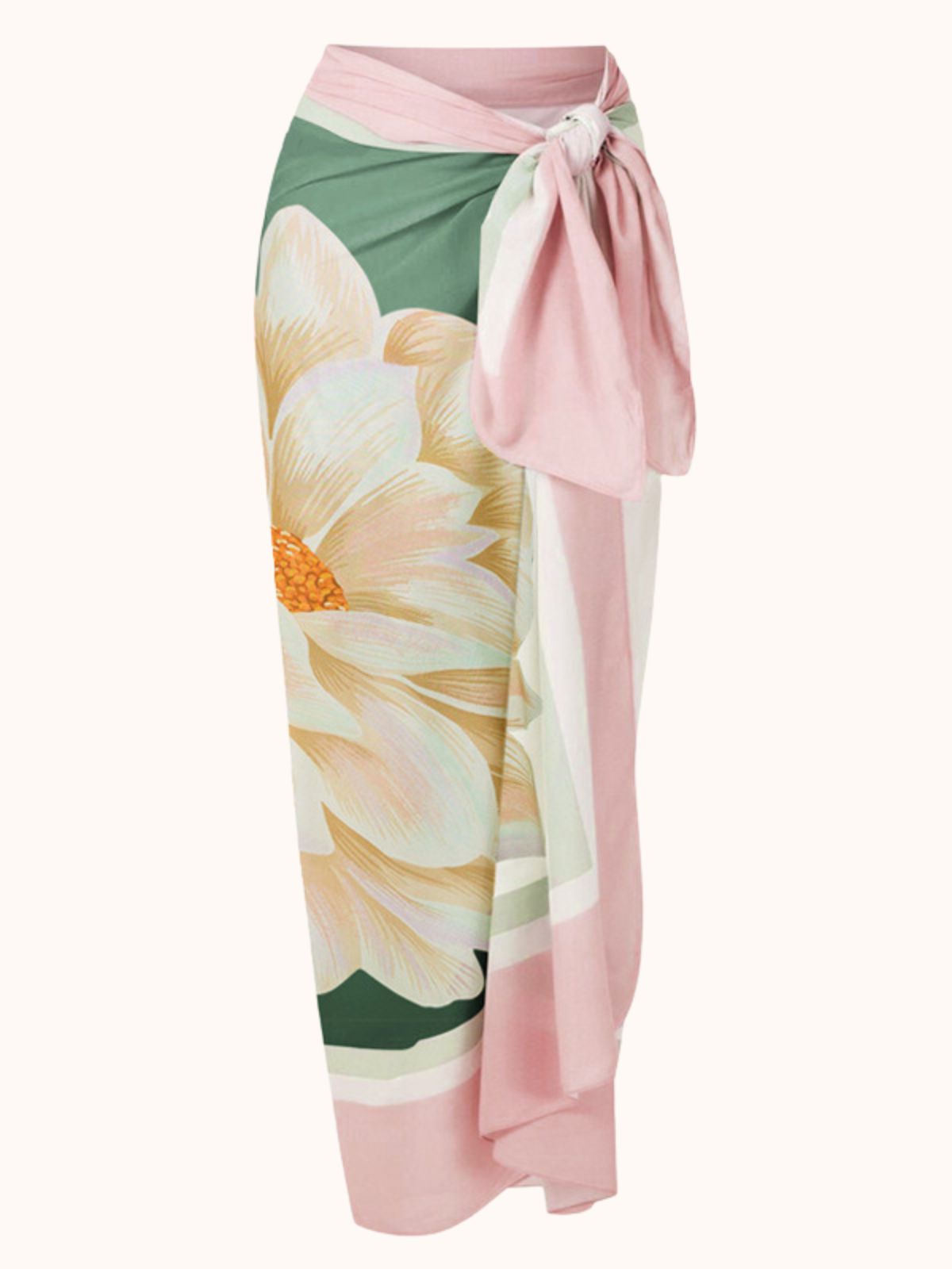 Trillian Strapless Ombre Swimwear Two Piece Set