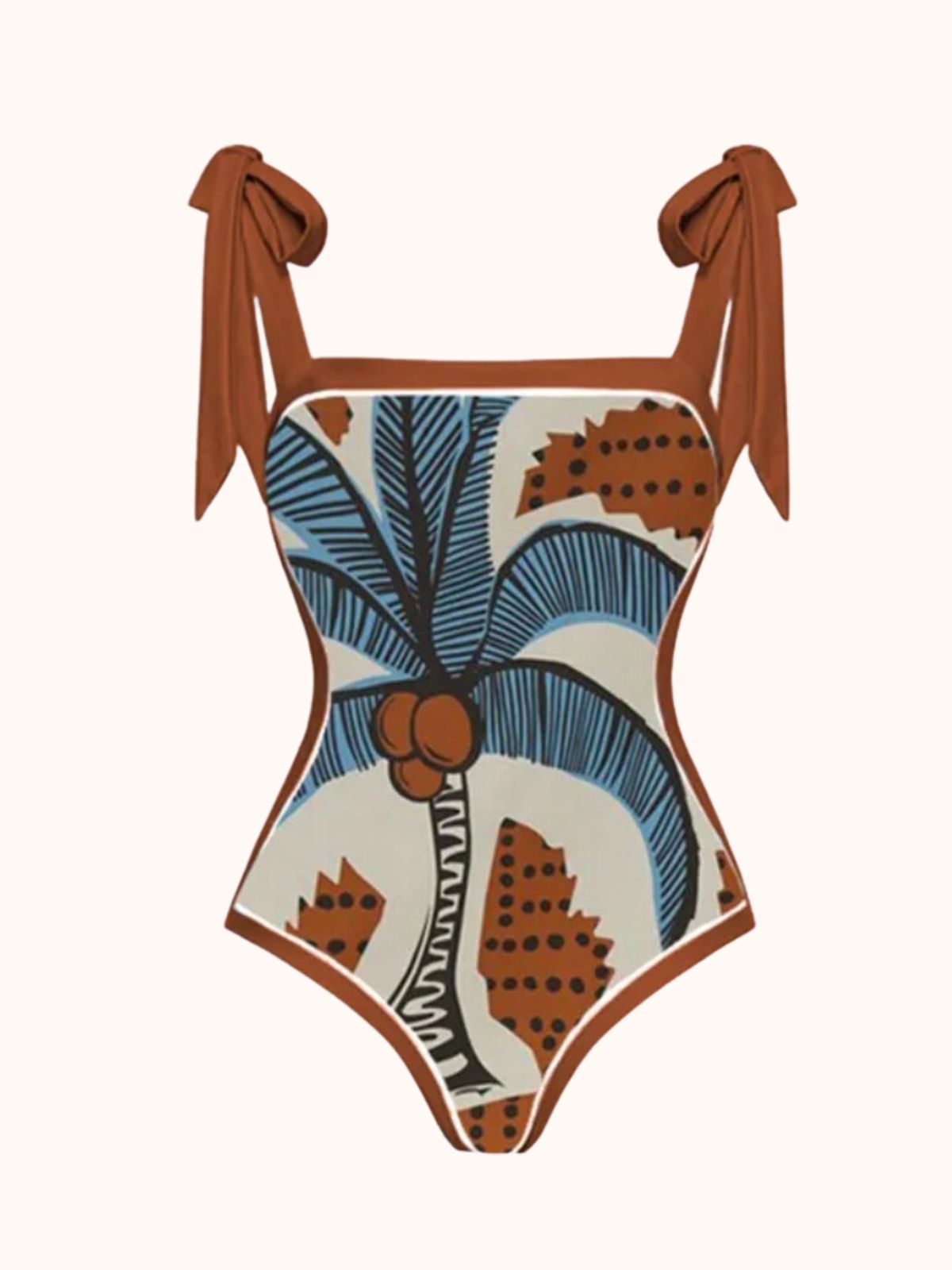 Annaka Printed Swimwear Two Piece Set