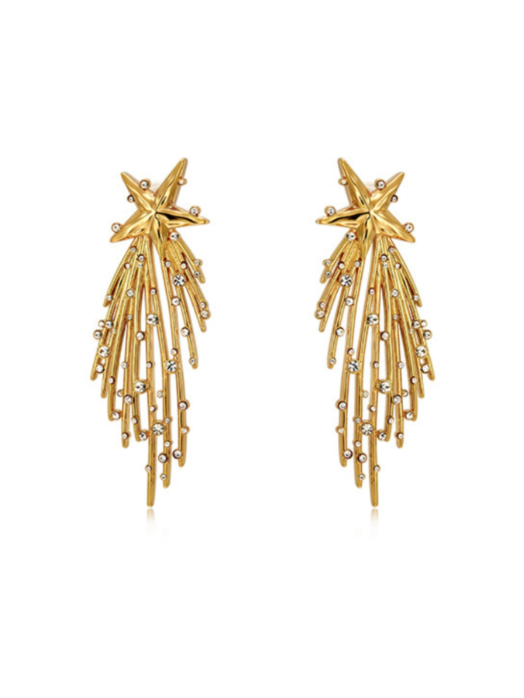 Avalise Gold Starlight Earrings