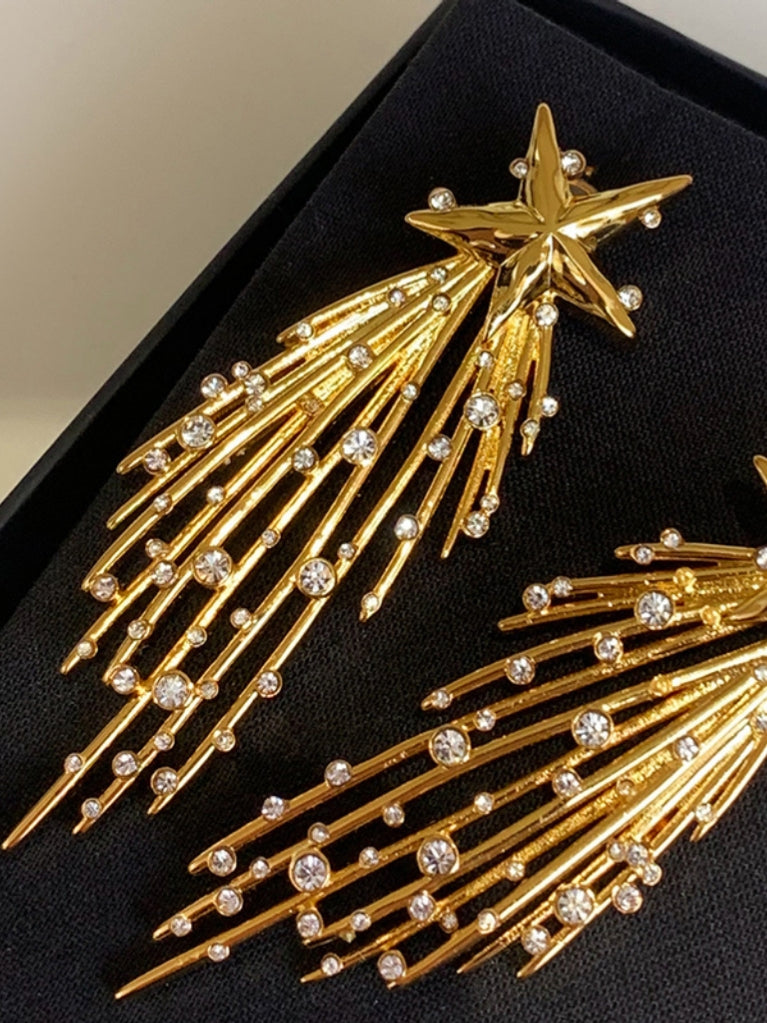 Avalise Gold Starlight Earrings
