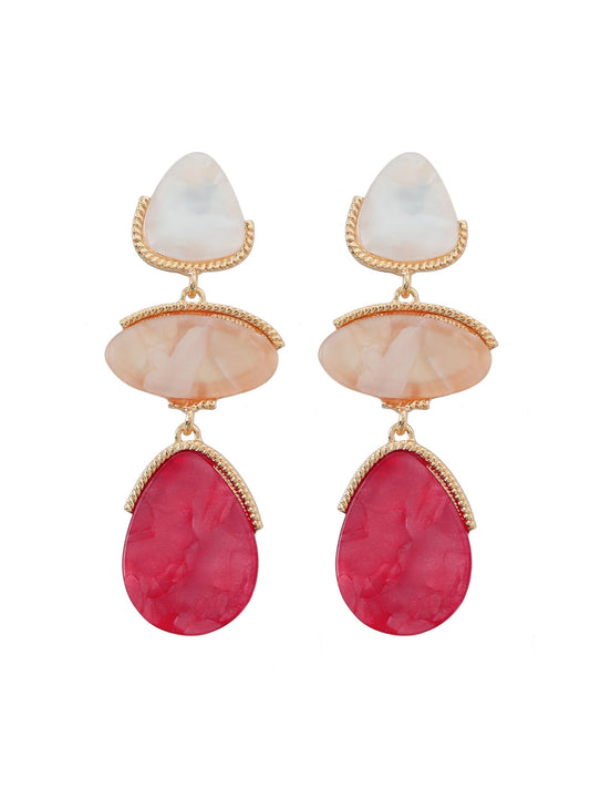 Camber Multi Layers Acrylic Earrings
