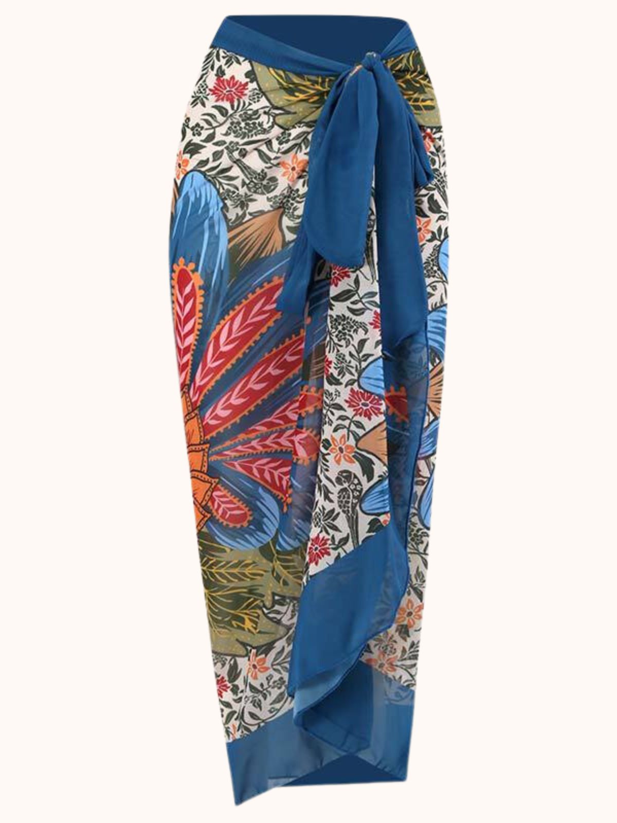 Cerys Pineapple Printed Swimwear Two Piece Set