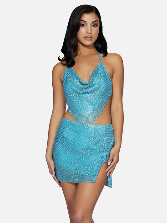 Denise Chainmail Set In Blue