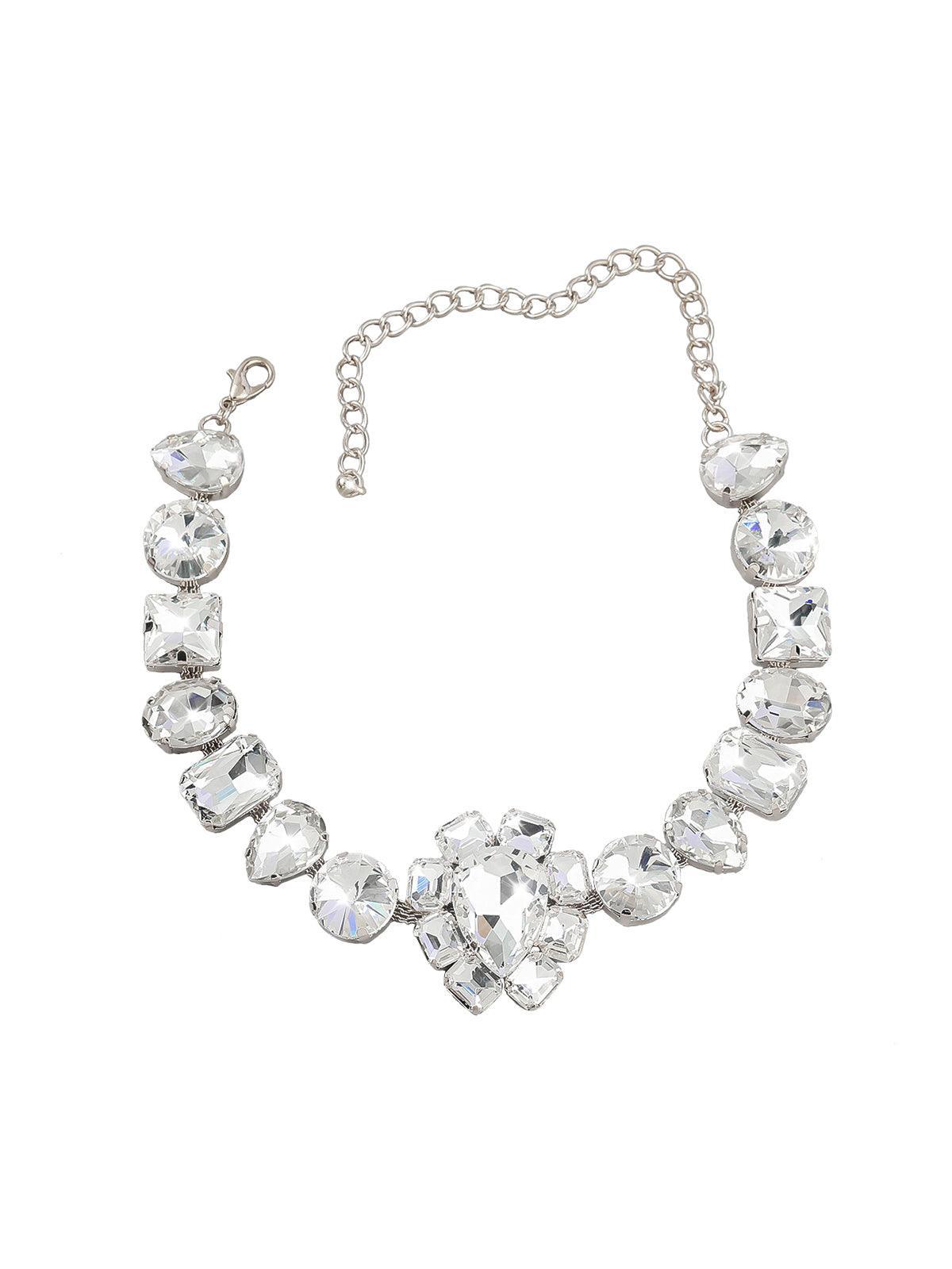 Dylan Diamante Necklace - Mew Mews Fashion
