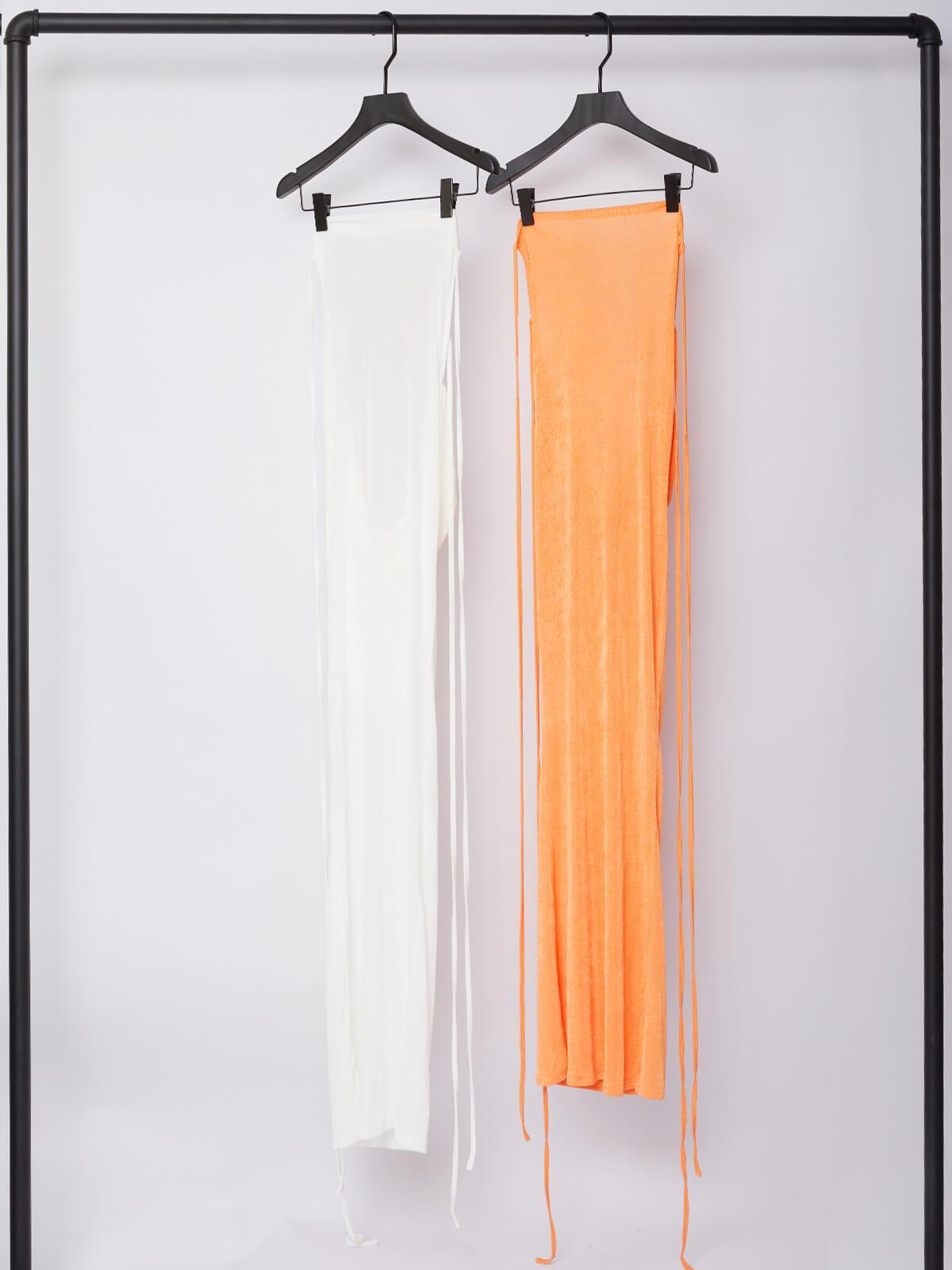 Egypt Backless Maxi Dress In White - Mew Mews Fashion