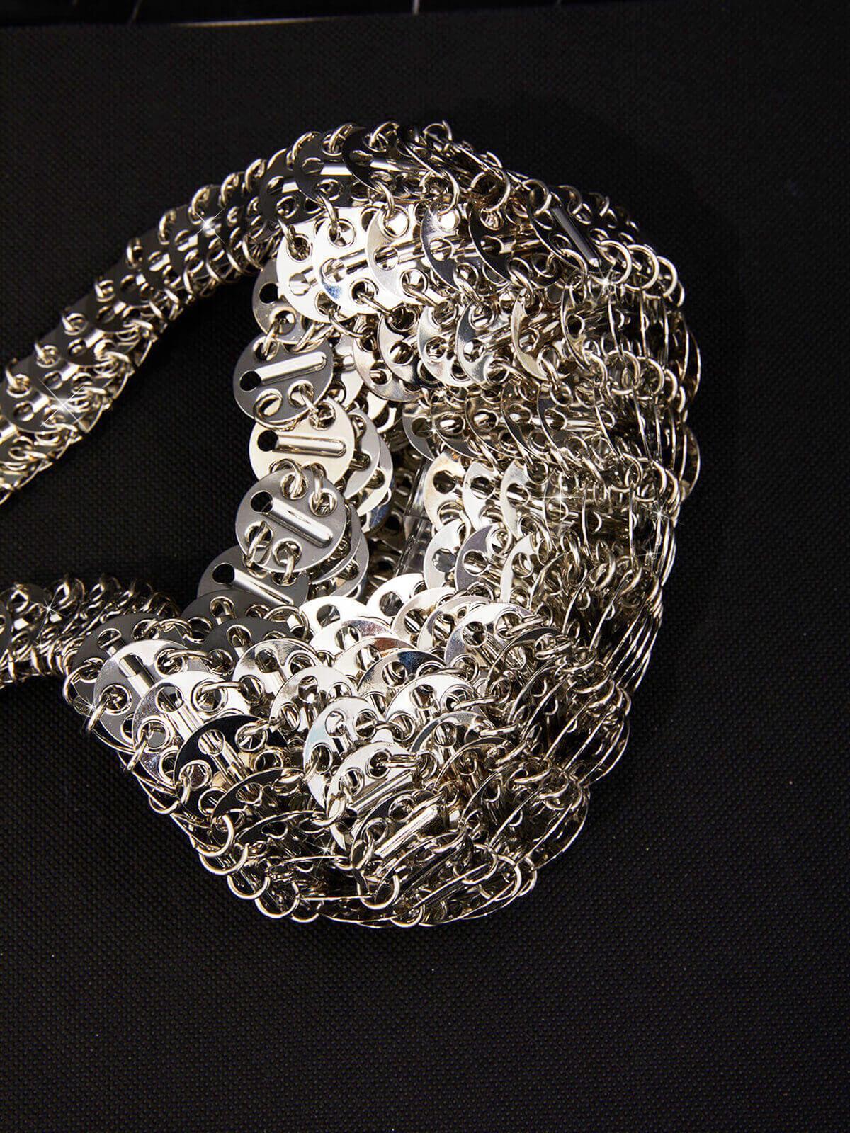Georgiana Chainmail Bag - Mew Mews Fashion