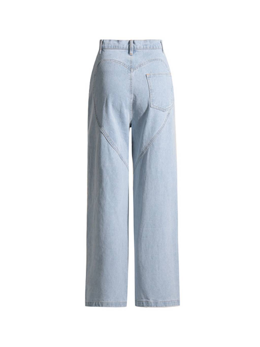 Kahlil Embellished Cutout Denim Pants