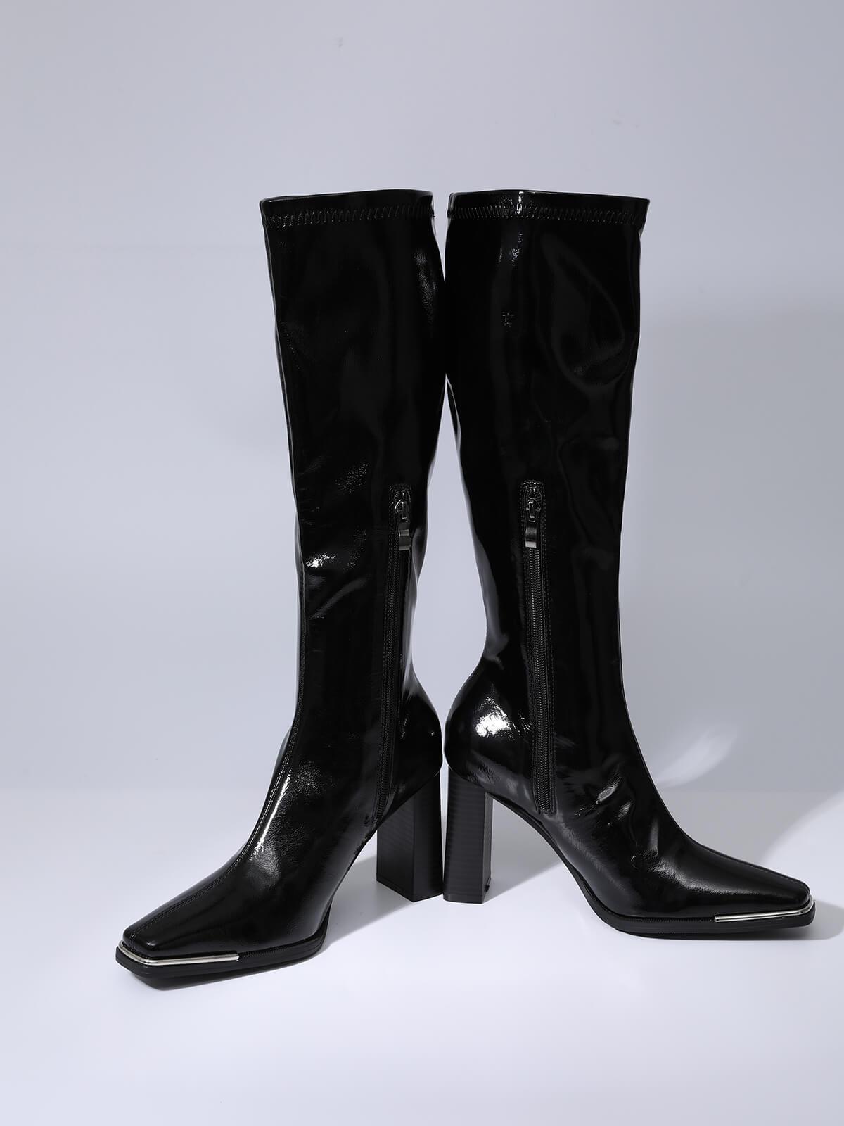 Leanne Knee High Boots - Mew Mews Fashion