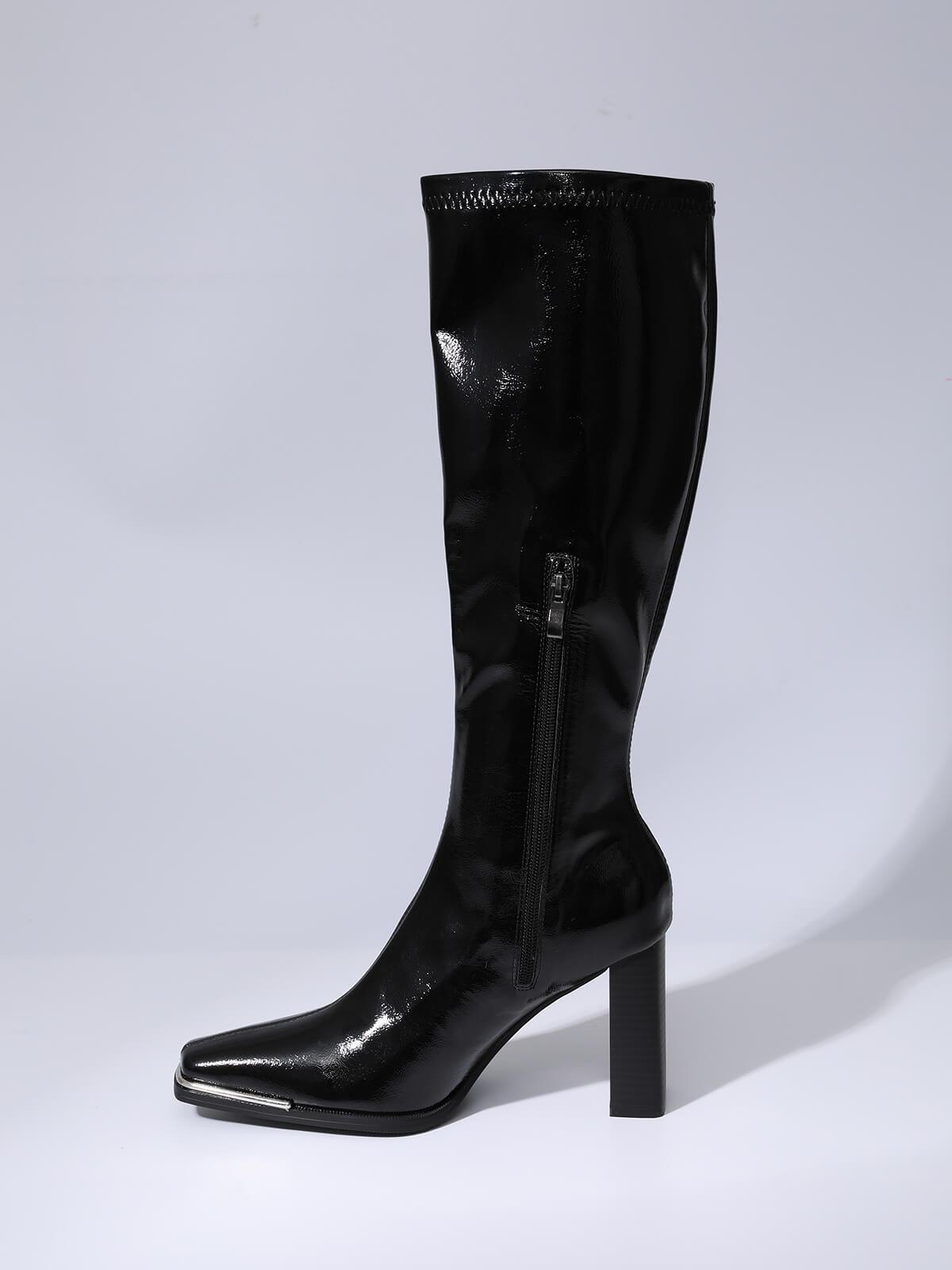 Leanne Knee High Boots - Mew Mews Fashion