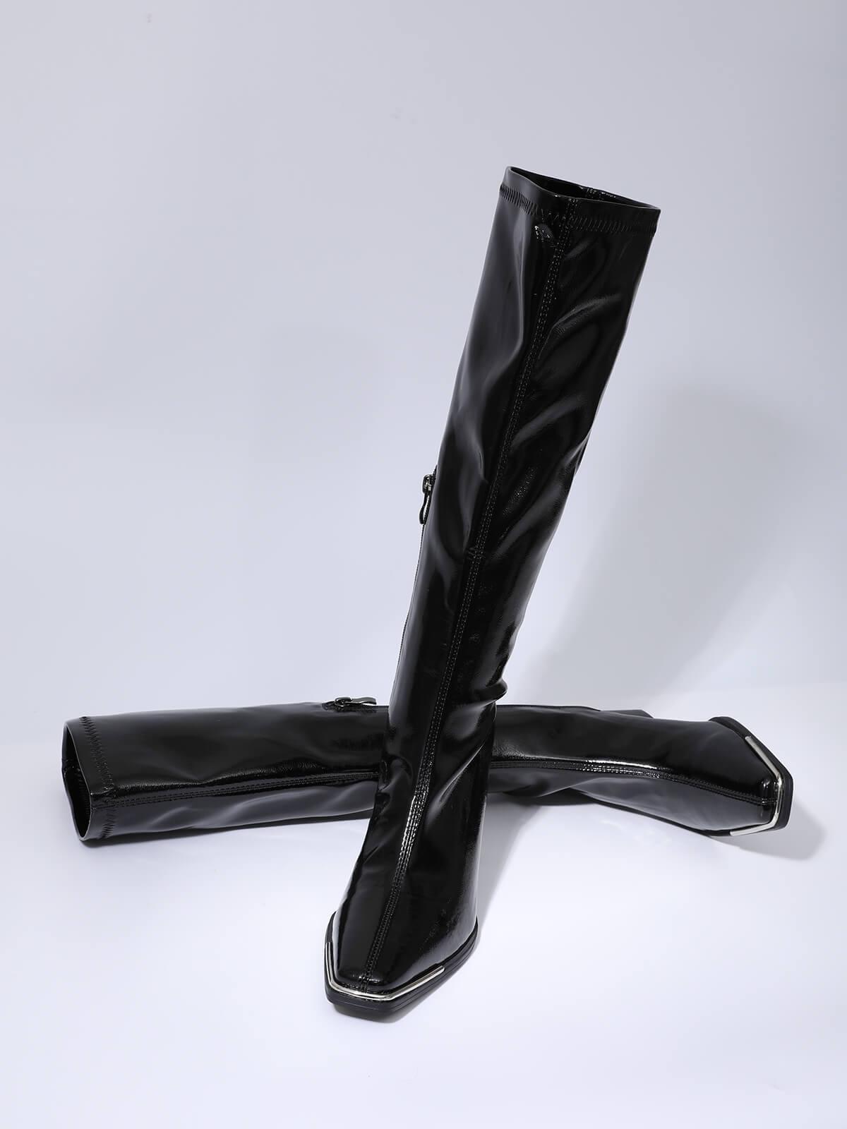 Leanne Knee High Boots - Mew Mews Fashion