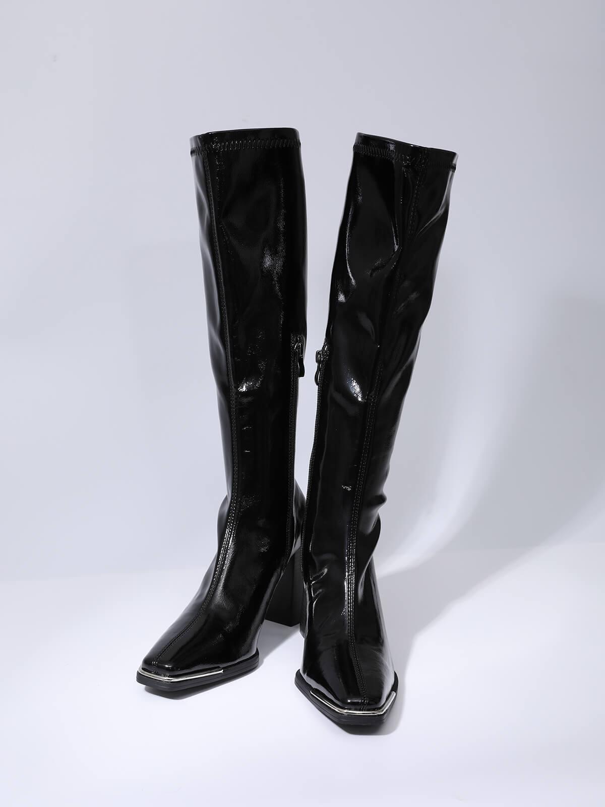Leanne Knee High Boots - Mew Mews Fashion