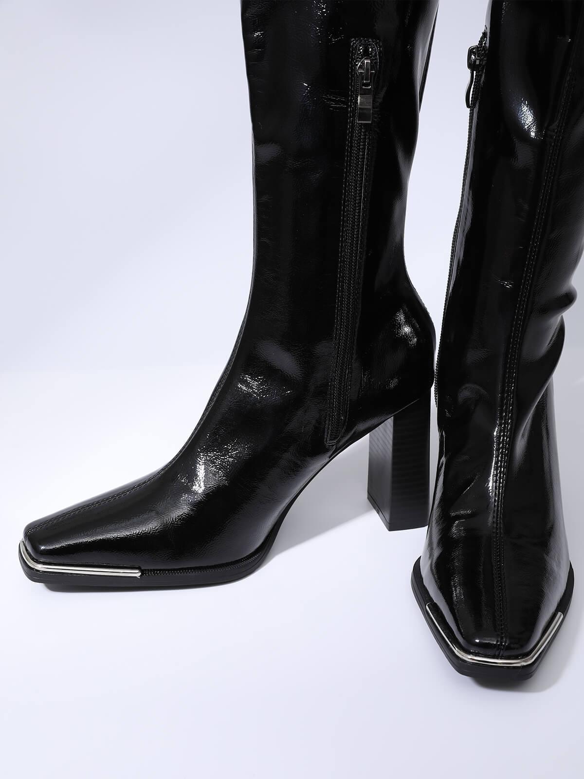 Leanne Knee High Boots - Mew Mews Fashion