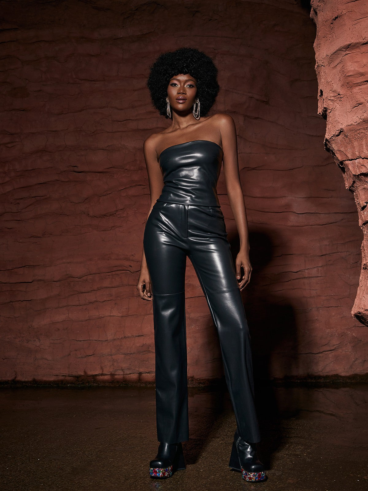 Marvel Leather Pants Set