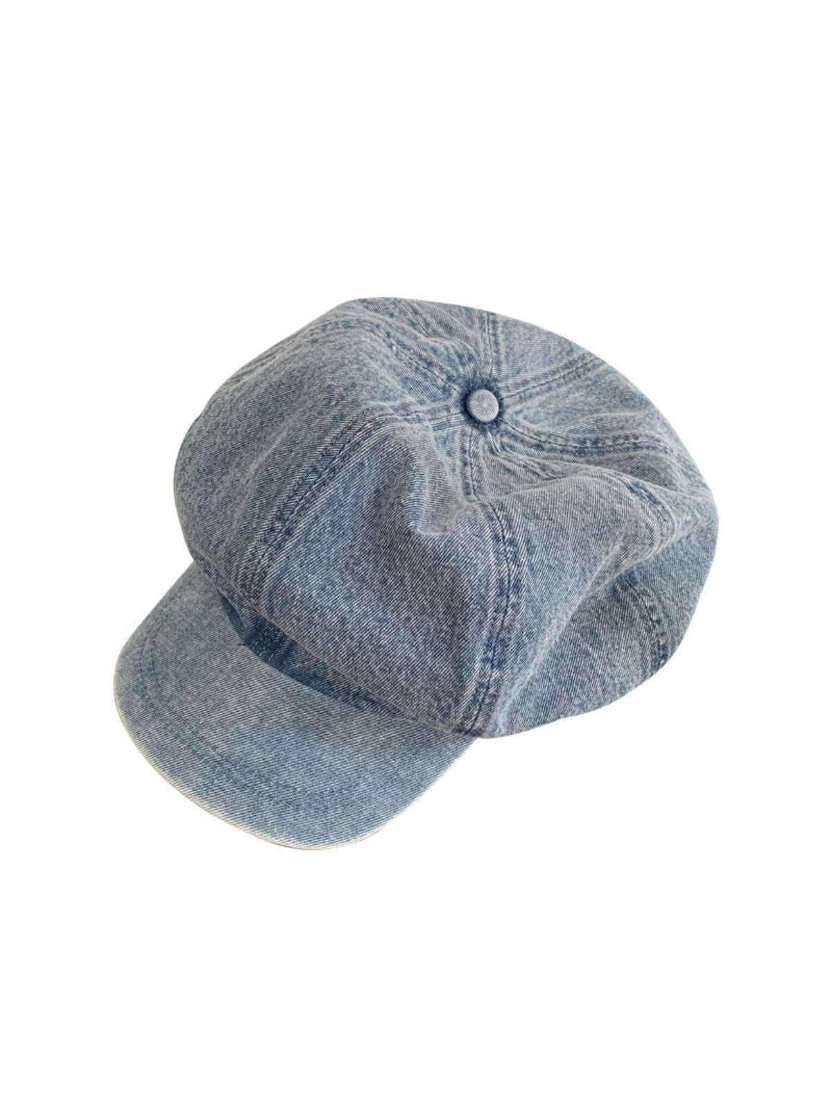 Mehetabel Denim Cap In Light Blue