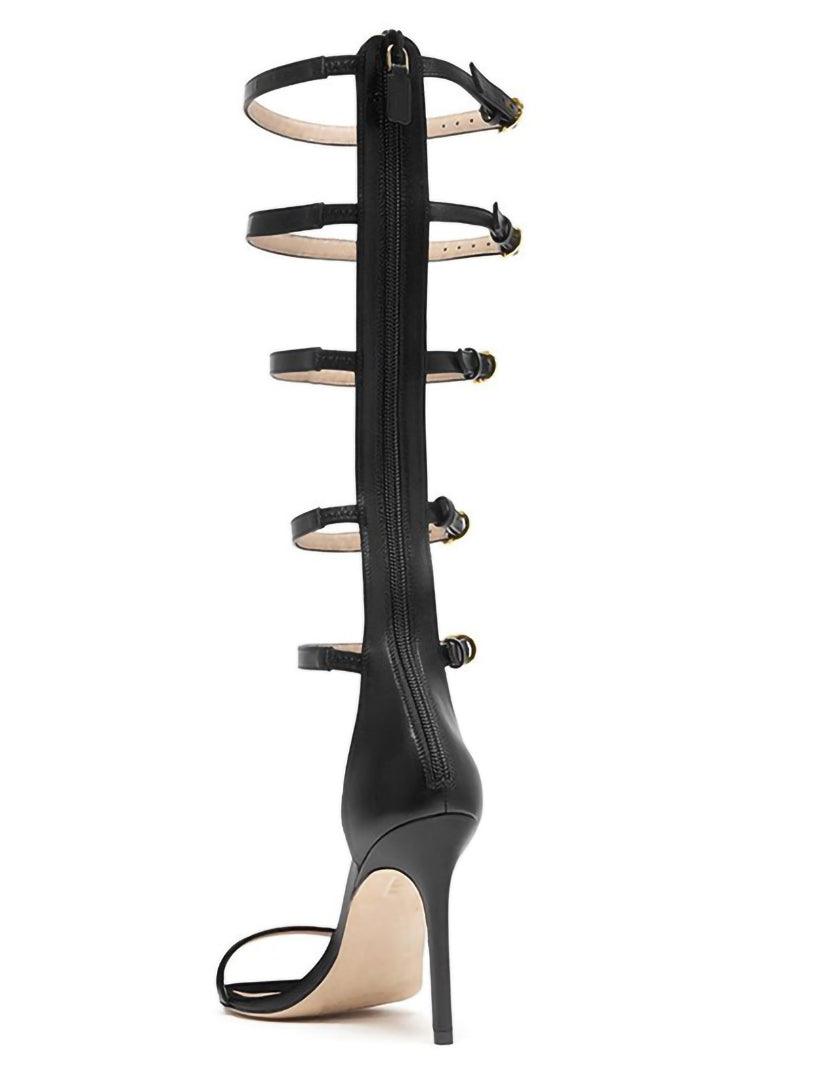 Saige Lace Up Cutout Sandals