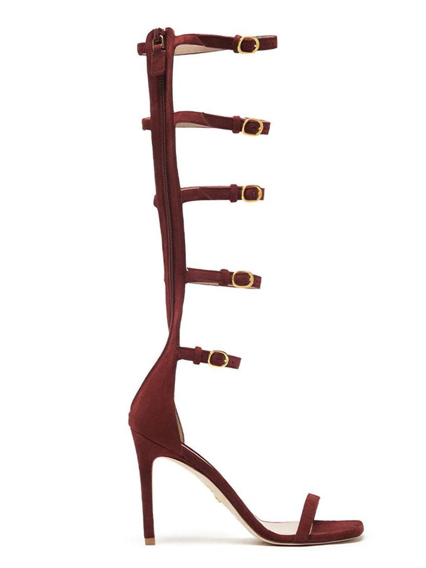 Saige Lace Up Cutout Sandals