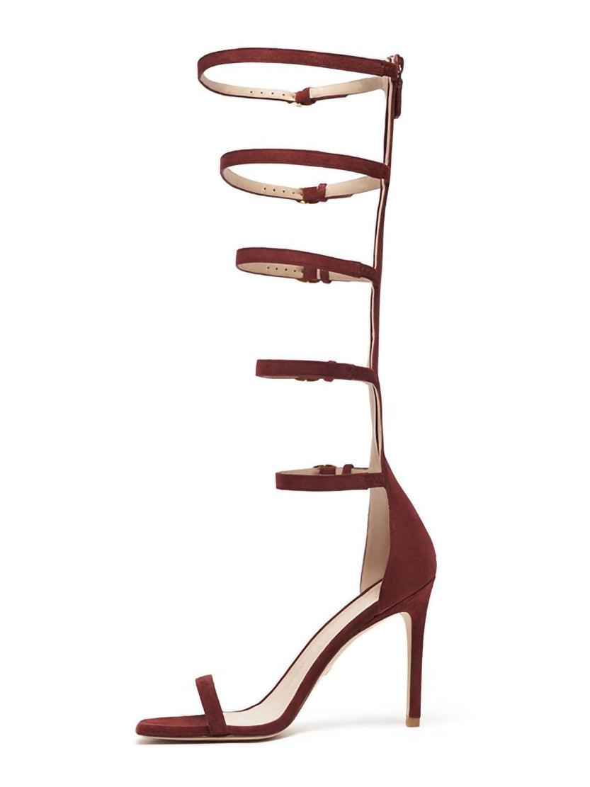 Saige Lace Up Cutout Sandals