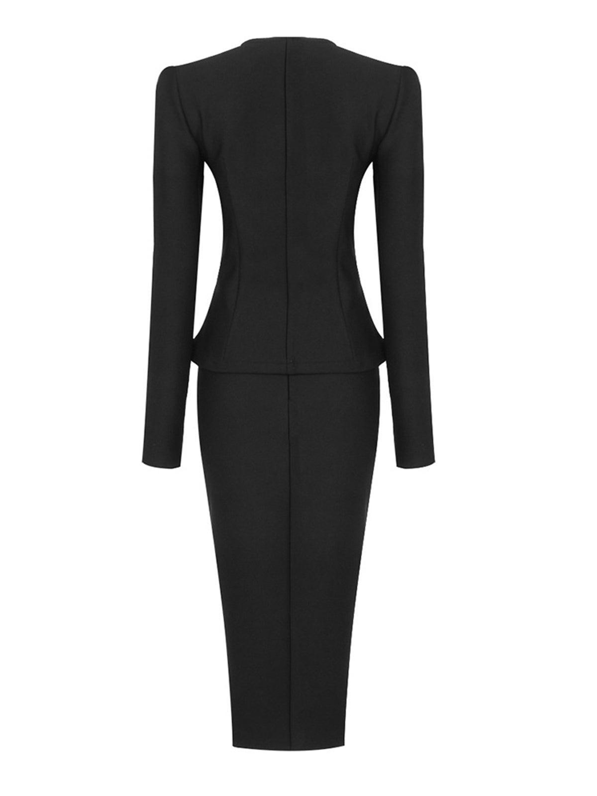 Sailor Long Sleeve Single Breasted Bandage Set - Mew Mews Fashion
