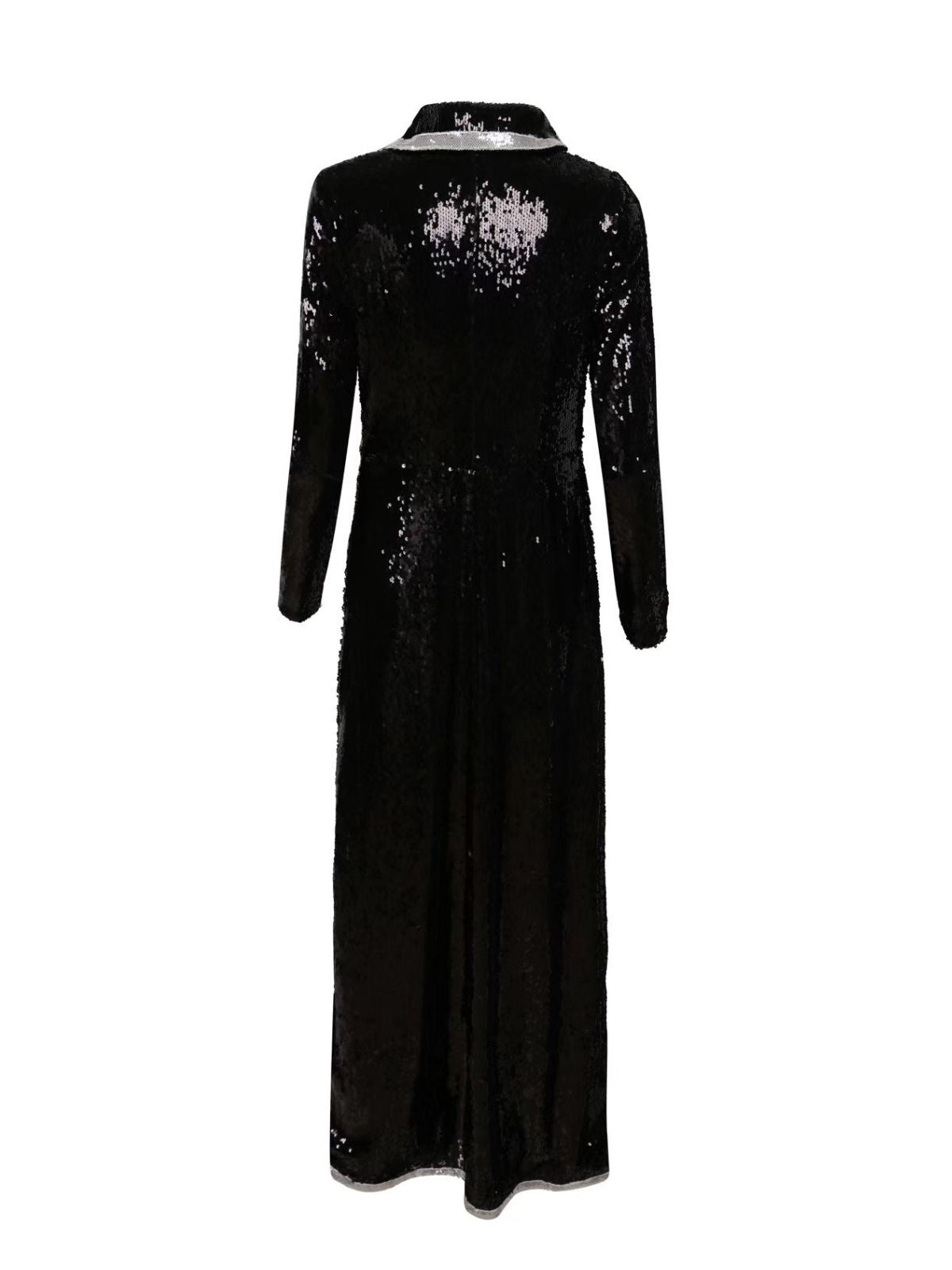 Tahira Sequin Blazer Maxi Dress