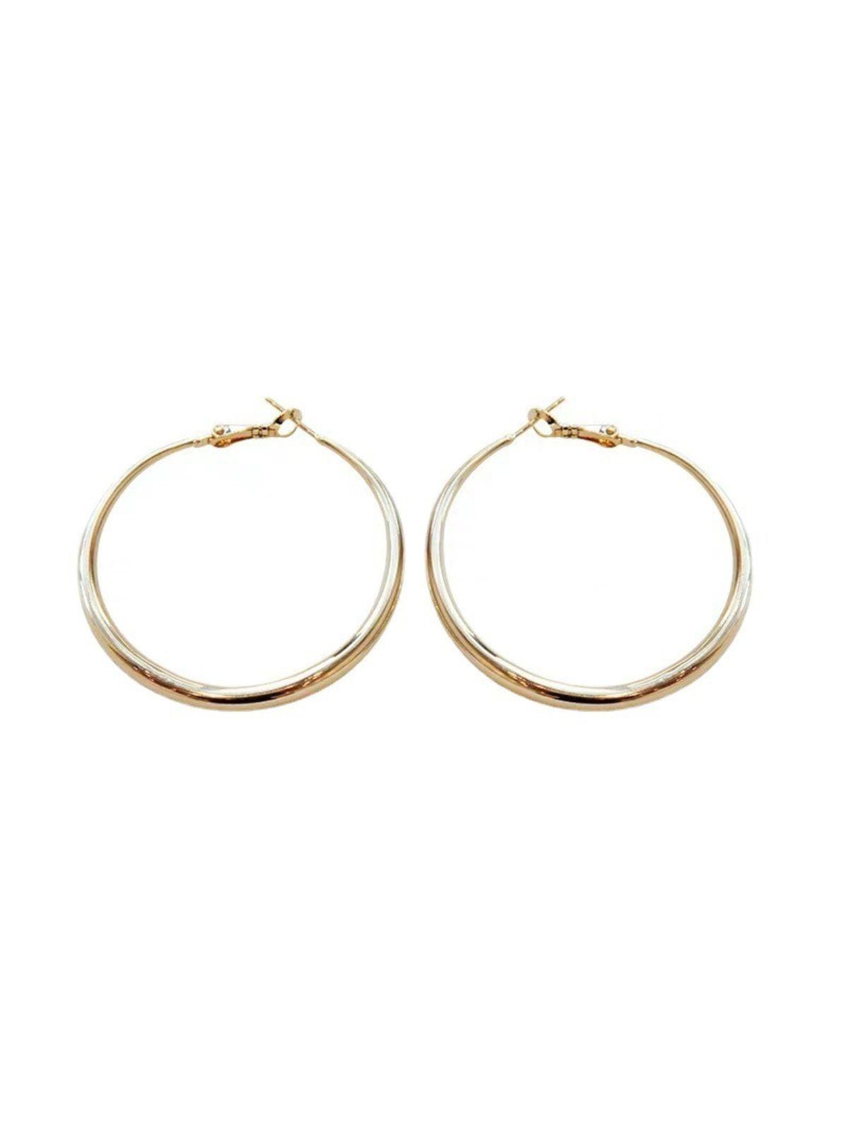Tigerlily Hoop Earrings - Mew Mews Fashion