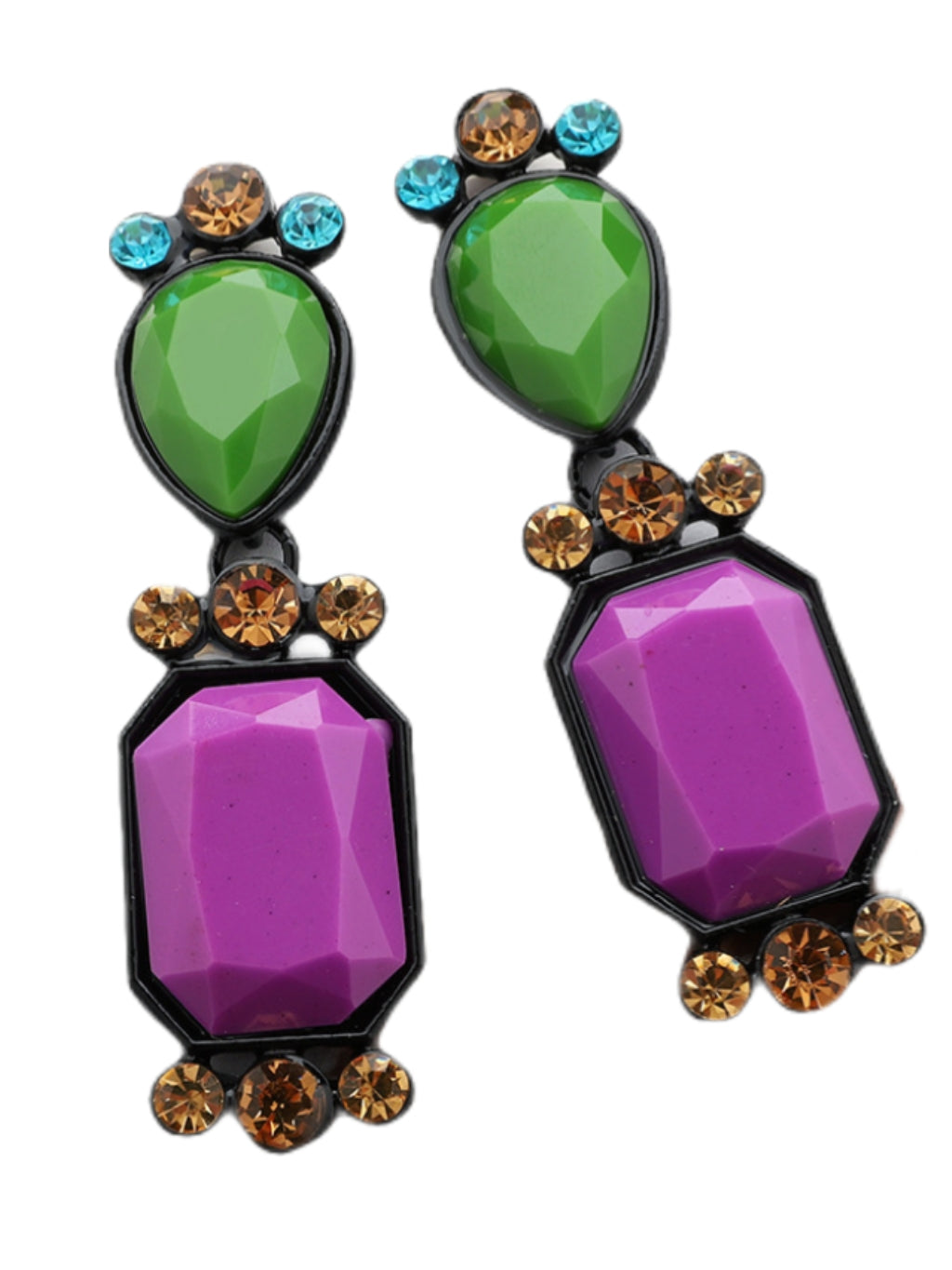 Wren Square Earrings