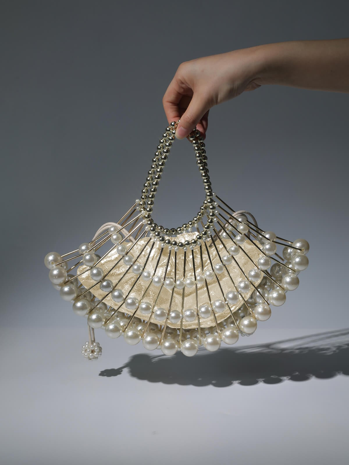 Zephyr Braided Pearl Bag