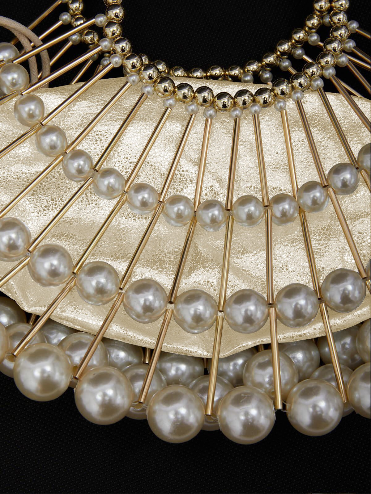 Zephyr Braided Pearl Bag